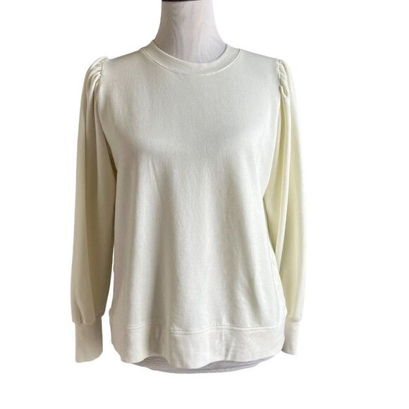 Summersalt The Softest French Terry Puff Sleeve Pullover Size Medium - Picture 2 of 8